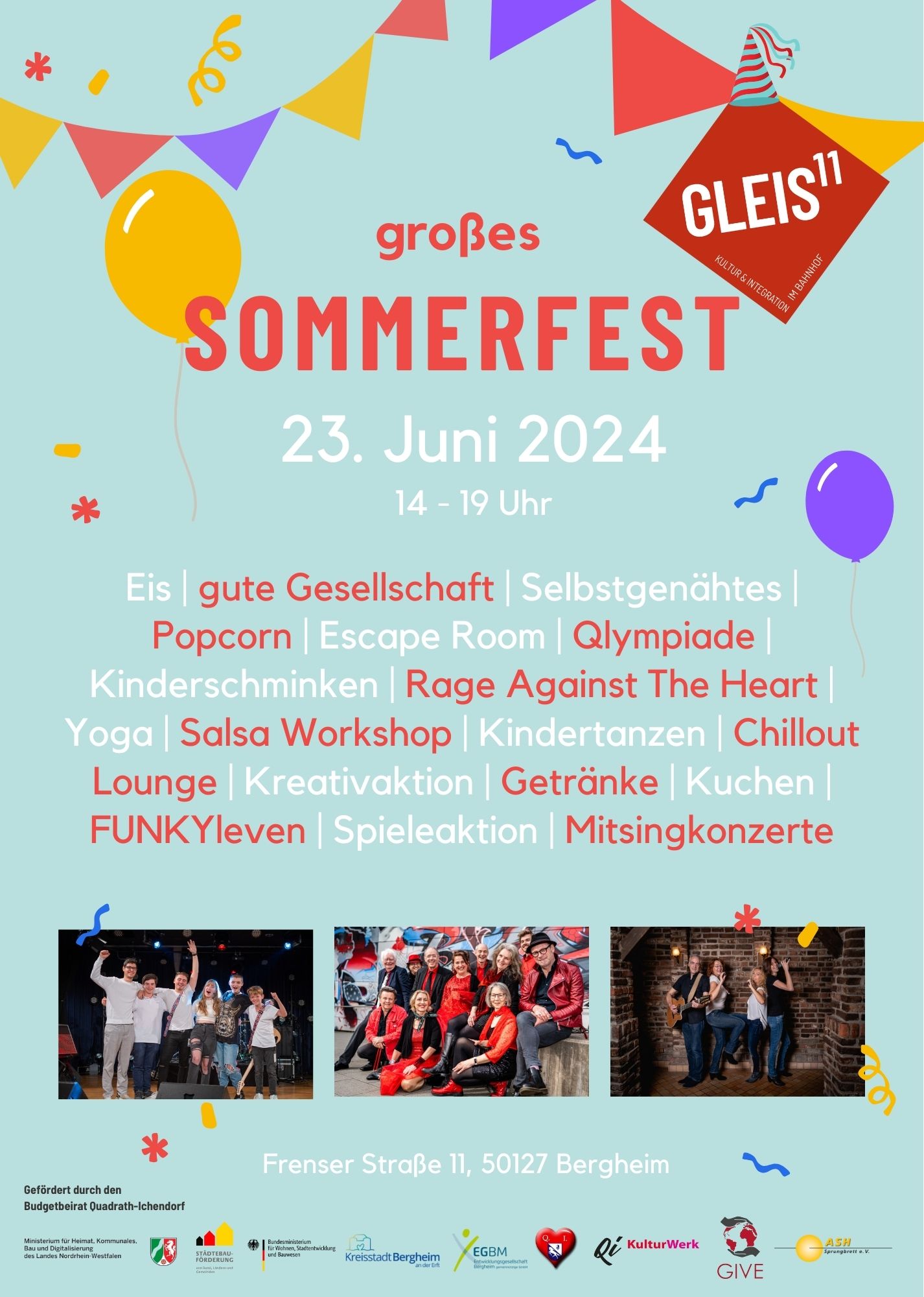 2024 06Flyer Gleis11 Sommerfest 2024