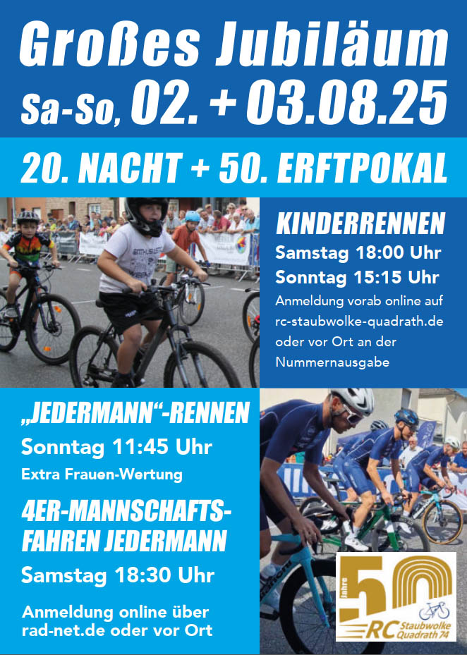 2025 08 Radrennen Flyer